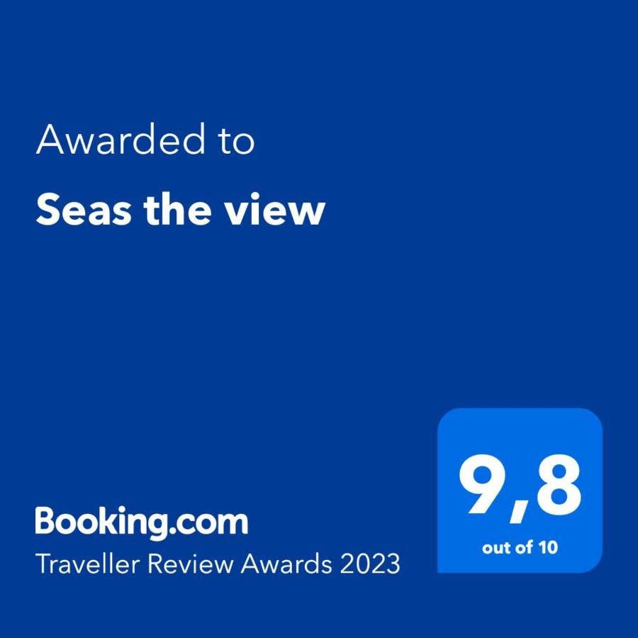 Seas The View Apartman Hriszí Aktí Haniá Kültér fotó