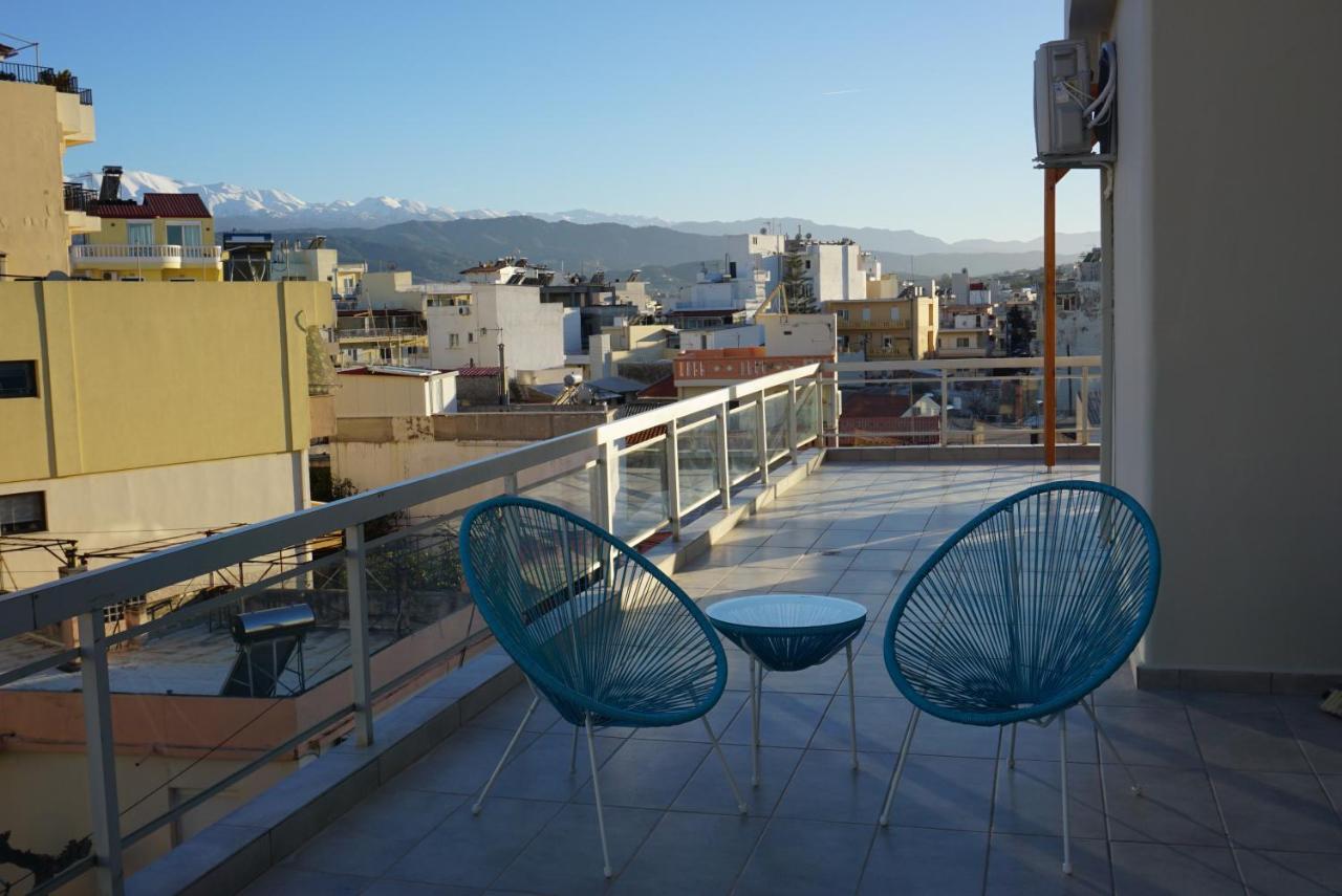 Seas The View Apartman Hriszí Aktí Haniá Kültér fotó