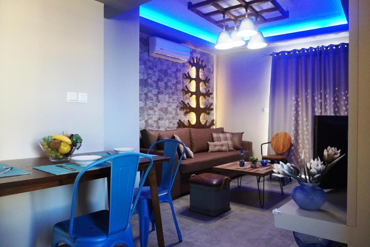 Seas The View Apartman Hriszí Aktí Haniá Kültér fotó