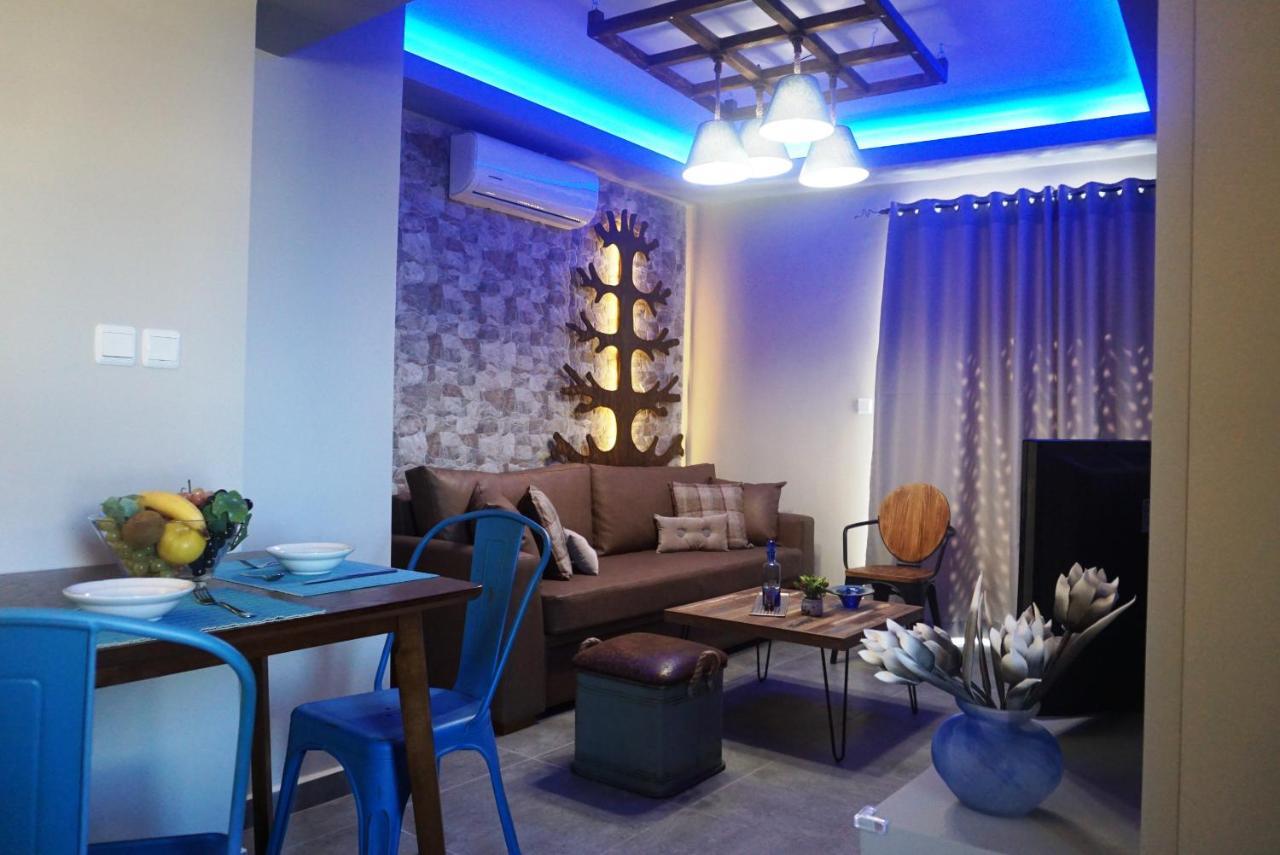 Seas The View Apartman Hriszí Aktí Haniá Kültér fotó