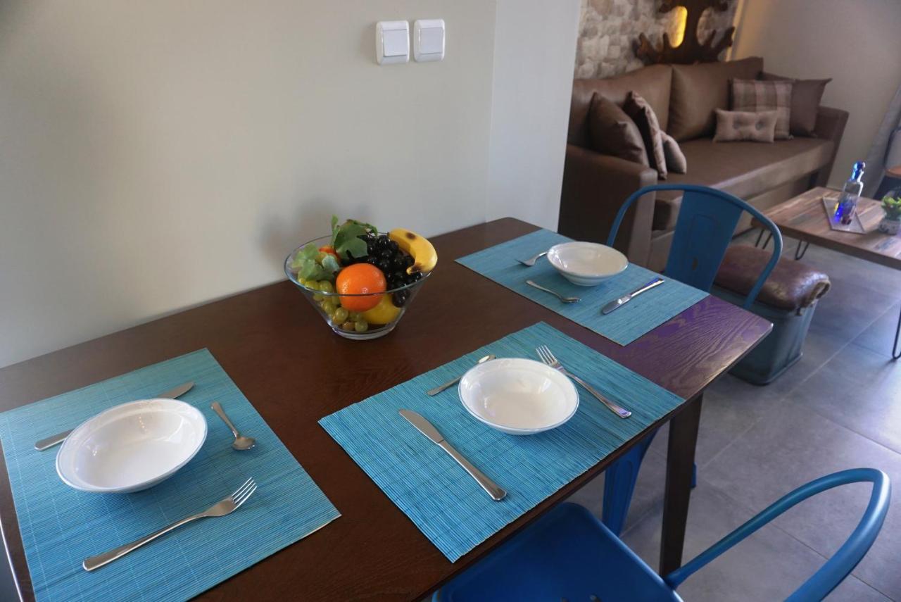 Seas The View Apartman Hriszí Aktí Haniá Kültér fotó