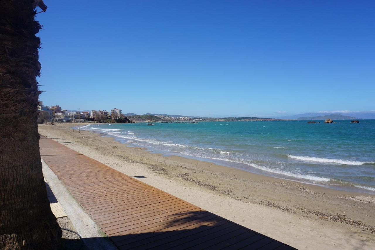 Seas The View Apartman Hriszí Aktí Haniá Kültér fotó