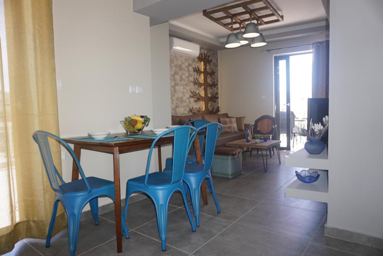 Seas The View Apartman Hriszí Aktí Haniá Kültér fotó